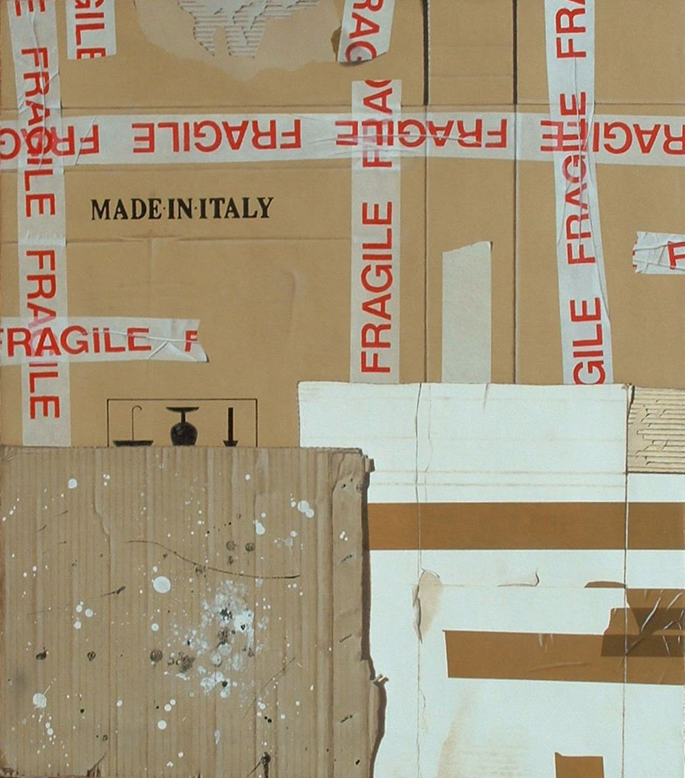 Fragile, 2012, Olio su tela, 70 x 80 cm