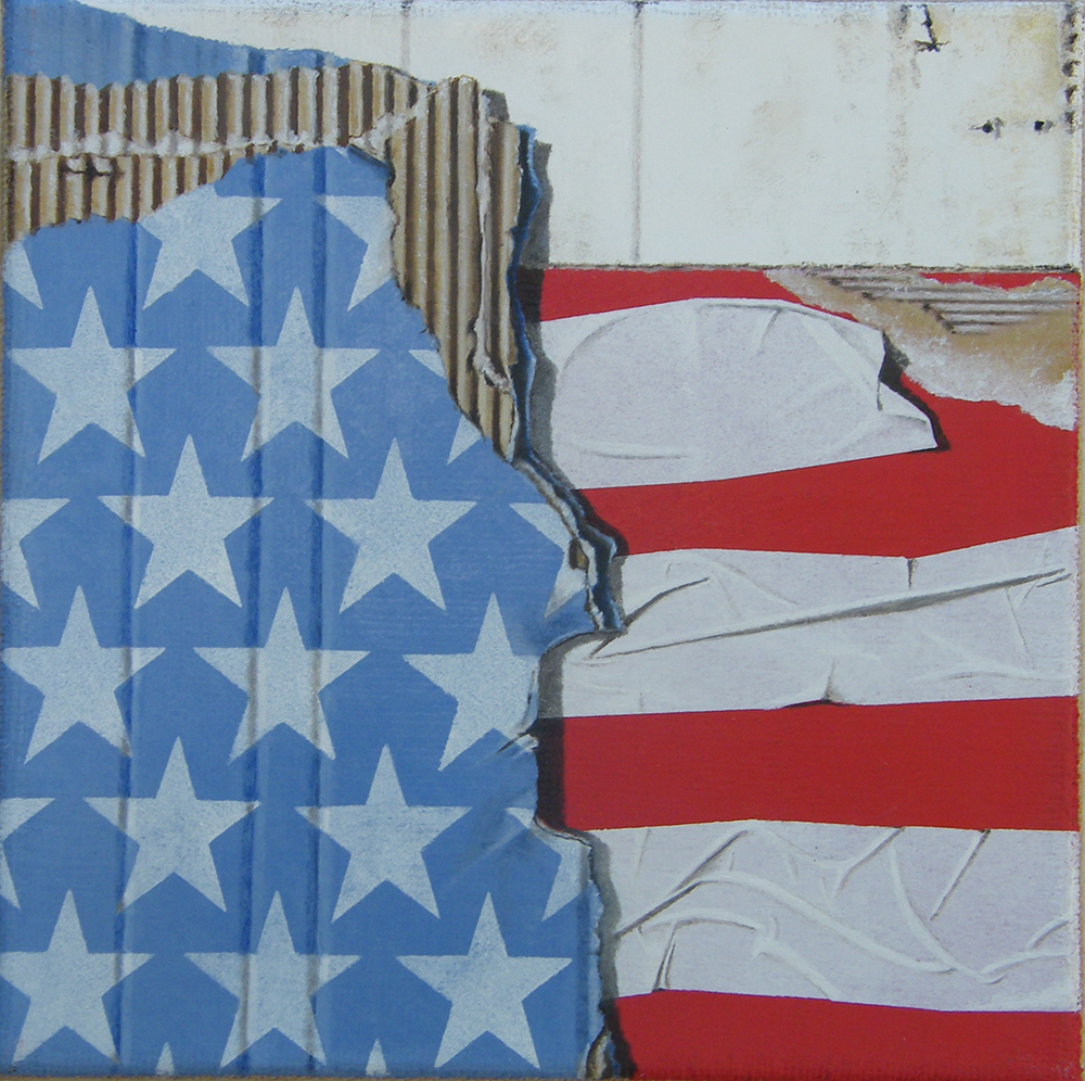 USA, 2015, Olio su tela, 30 x 30 cm