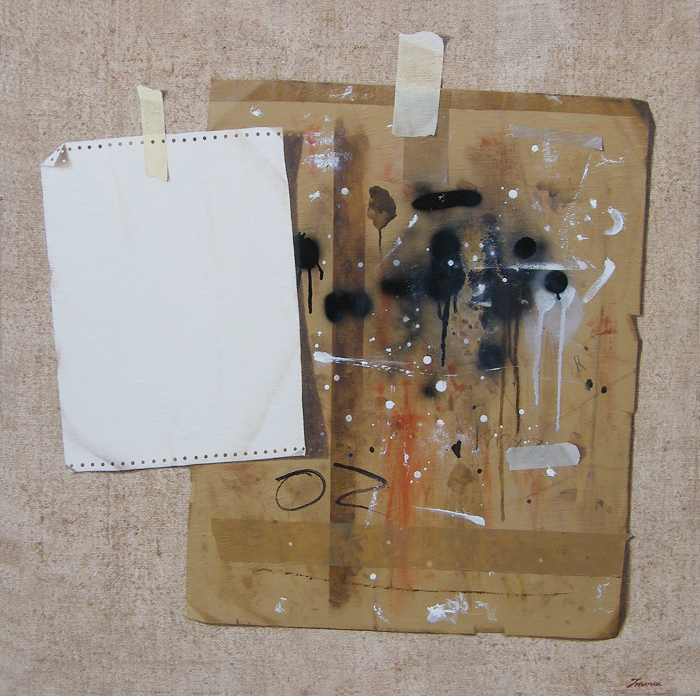 Oz, 2008, olio su tela, cm. 80 x 80