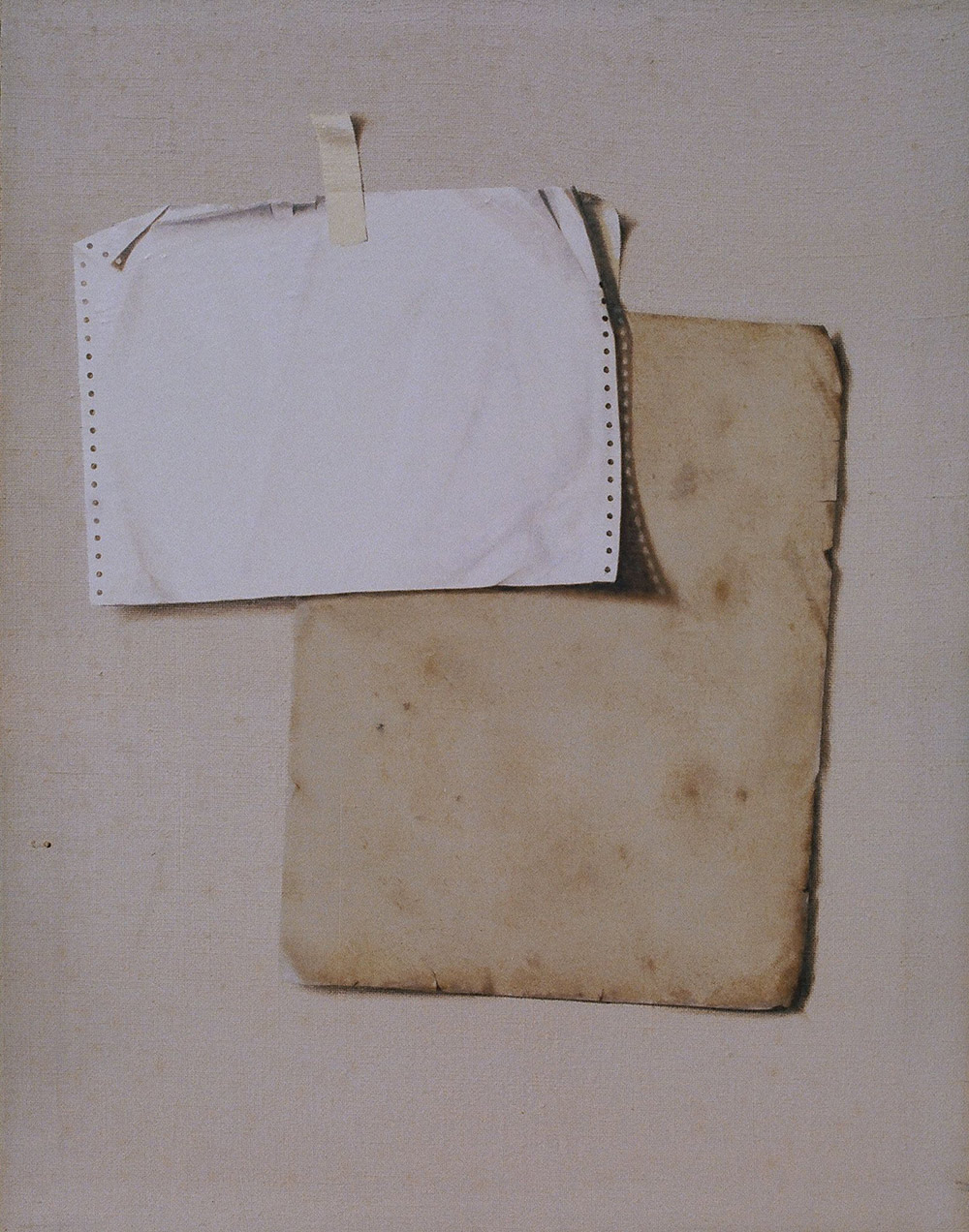 Preludio, 2006, olio su tela, cm. 70 x 90