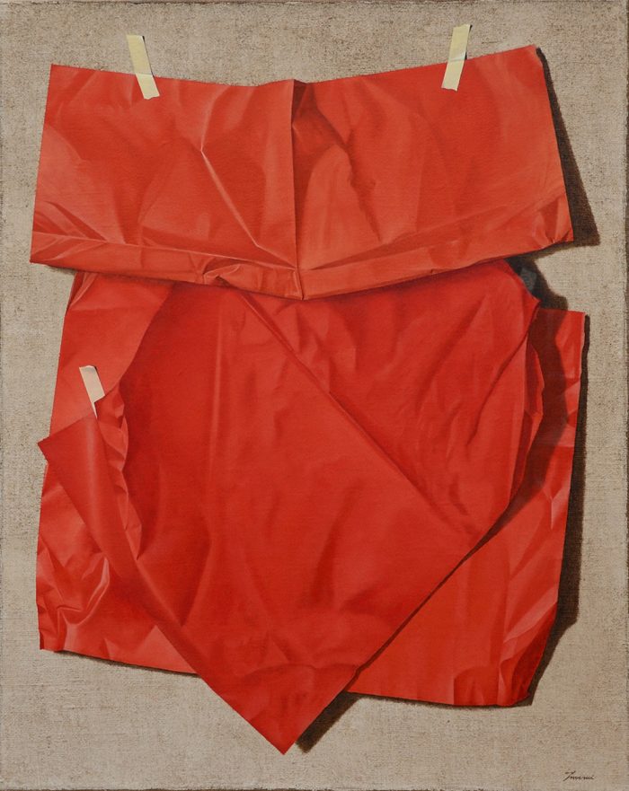 Rosso Fiorentino, 2013, Olio su tela, 80 x 100 cm