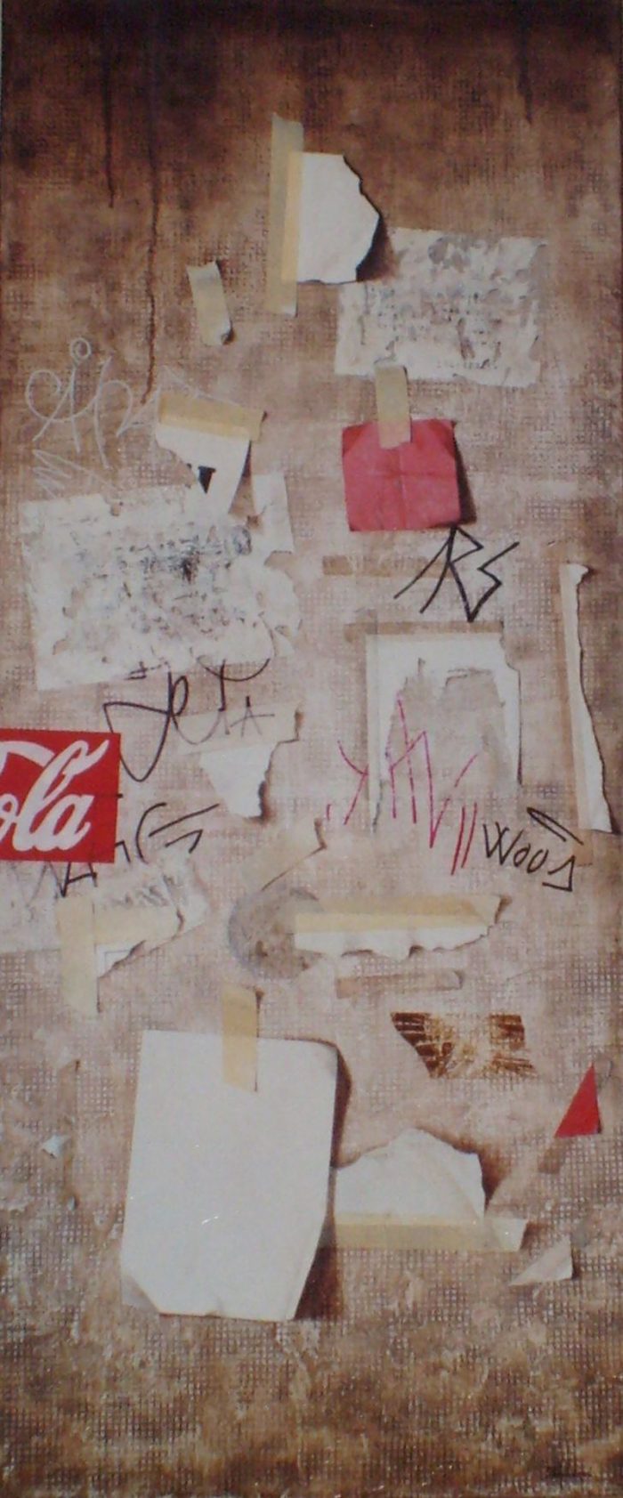 Sotoportego del pirieta, 2006, olio su tela, cm. 50 x 120