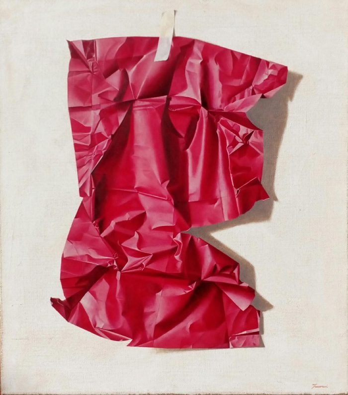 Red, 2019, Olio su tela, cm. 60 x 70